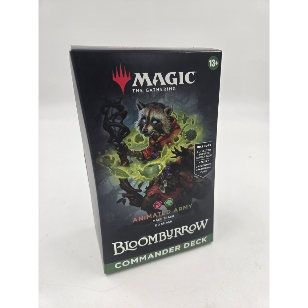 MTG Commander Bloomburrow Animated Army New Sealed Deck